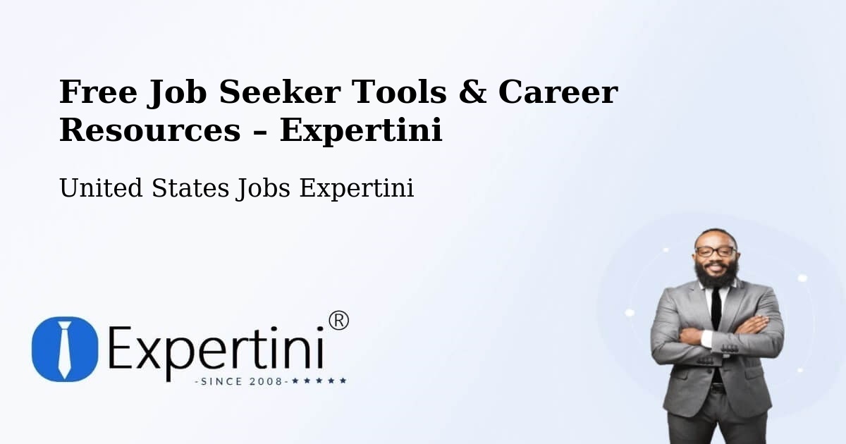 Free Job Seeker Tools & Career Resources – North Liberty - North Liberty, United States Jobs Expertini
